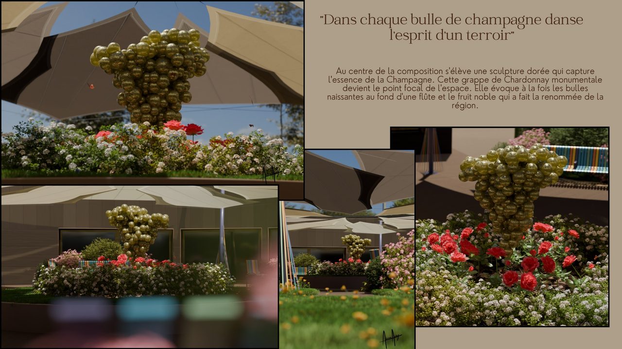 Étude : voiles sur le jardin d’une maison de retraite